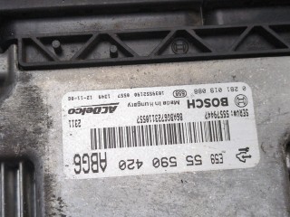 Блок управления двигателем, ориг. номер 55590420, Opel Astra 2006-2014