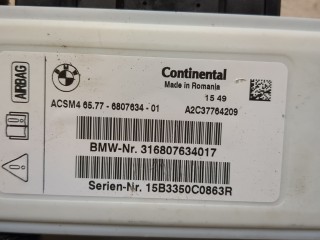Блок управления подушками безопасности, ориг. номер 65776807634, 6807634, BMW 3 серия 2011-2016