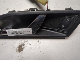 Ручка двери салона левая передняя, ориг. номер 3T0837221, Skoda Superb 2008-2013