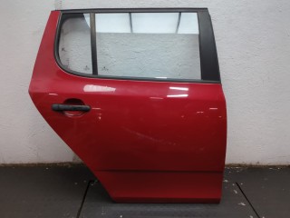 Дверь боковая (легковая) правая задняя, Skoda Fabia 2007-2010