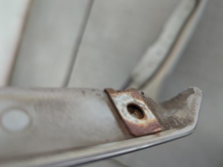 Крыло правое переднее, Mercedes C W204 2007-2011