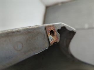 Крыло левое переднее, Mercedes C W204 2007-2011