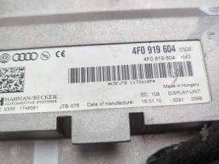 Дисплей компьютера (информационный), ориг. номер 4F0919604, Audi A5 2007-2011