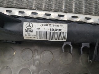 Радиатор охлаждения двигателя, Mercedes Vito W639 2003-2010