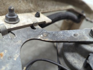 Усилитель бампера передний, ориг. номер 752100015R, Renault Scenic 2009-2012