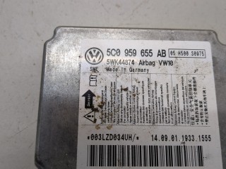 Блок управления подушками безопасности, ориг. номер 5C0959655AB, 5WK44874, Volkswagen Jetta 2014-2019
