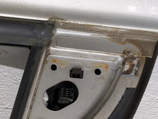 Дверь боковая (легковая) левая передняя, Hyundai Tucson 1 2004-2010