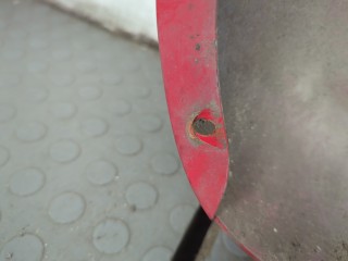 Бампер задний, KIA Picanto 2010-2011