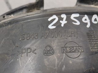 Защита арок (подкрылок) левая передняя, Nissan Micra K12E 2007-2010