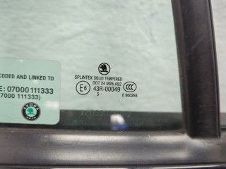 Дверь боковая (легковая) правая задняя, Skoda Octavia 2000-2011