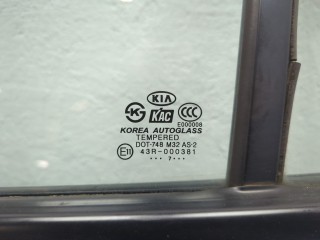 Дверь боковая (легковая) левая задняя, KIA Rio 2005-2009