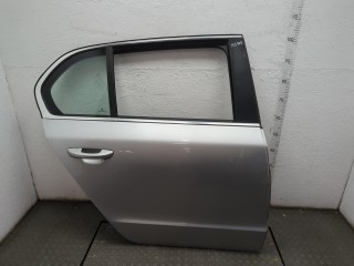 Дверь боковая (легковая) правая задняя, Skoda Superb 2008-2013