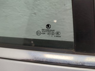Дверь боковая (легковая) правая задняя, Skoda Superb 2008-2013