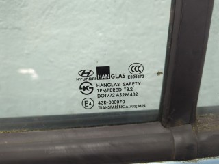 Дверь боковая (легковая) левая задняя, Hyundai Getz 2005-2011