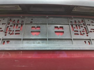 Стекло заднее, Fiat Panda 2008-2012