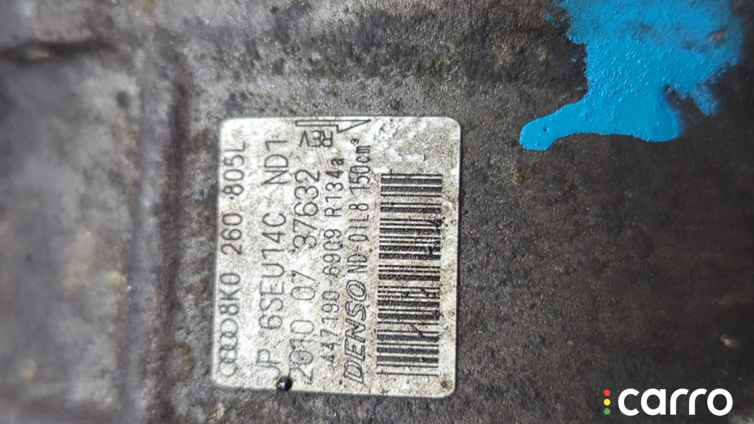 Компрессор кондиционера Audi A4 (B8) 2007-2012, 2.0 л, АКПП, 8K0260805L, фото 4
