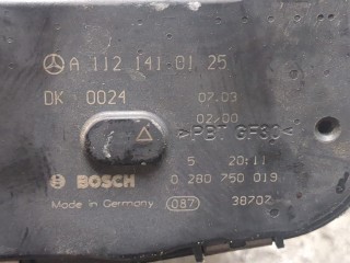 Заслонка дроссельная, ориг. номер A1121410125, Mercedes CLK W209 2002-2005