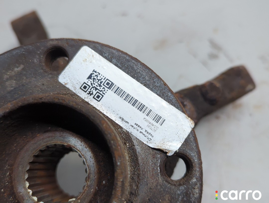 Ступица (кулак, цапфа) левая передняя Nissan Micra K12E 2007-2010, 40204AX600, фото 2