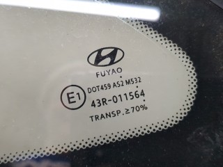 Стекло кузовное боковое левое заднее, ориг. номер 87810L0000, Hyundai Sonata 8 DN8 2019-2023