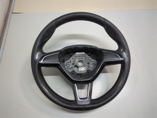 Руль, ориг. номер 5E0419091AD, Skoda Octavia 2013-2017