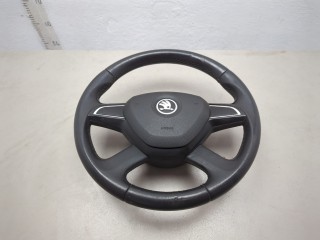 Руль Skoda Octavia 2008-2013, левый руль