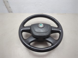 Руль Skoda Fabia 2007-2010, левый руль, 5J0880201H