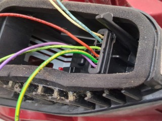 Фонарь (задний) правый, ориг. номер 9686565980, Peugeot 207 2006-2009