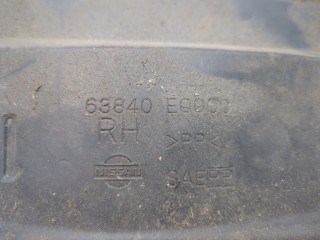 Защита арок (подкрылок) правая передняя, ориг. номер 63840EQ000, Nissan X-Trail (T30) 2004-2007