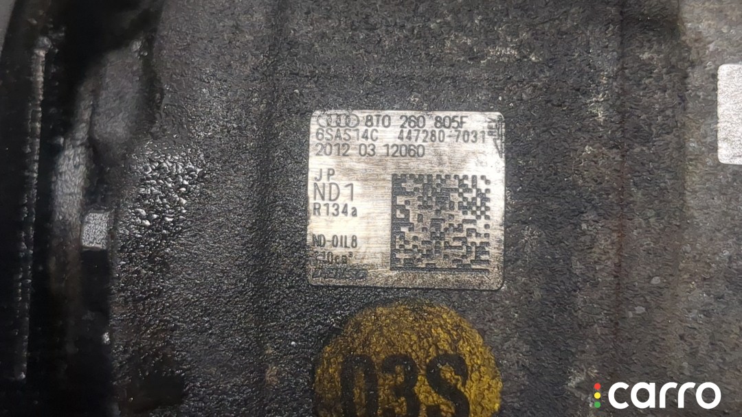 Компрессор кондиционера Audi A4 (B8) 2007-2012, 2.0 л, МКПП, 8T0260805F, фото 3