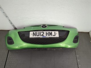 Бампер передний Mazda 2 2010-2014, DR6150031E8P