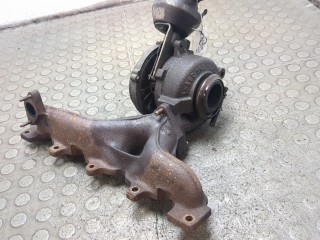 Турбина, ориг. номер 3M5Q6K682CD, 1483819, Ford Focus 2007-2011