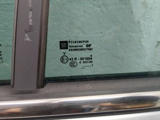 Дверь боковая (легковая) левая задняя, ориг. номер 13203015, 124241, Opel Zafira B 2005-2008
