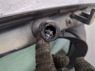 Щеткодержатель левый задний, ориг. номер 7701059391, Renault Clio 2003-2013