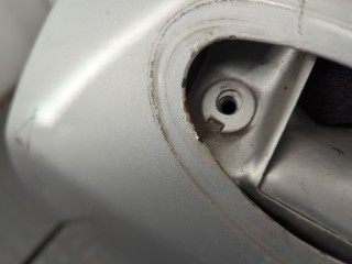 Дверь боковая (легковая) левая передняя, Mitsubishi Carisma 1999-2004