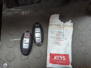 Ключ зажигания Infiniti EX, 285E31BA5A