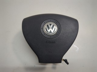 Подушка безопасности водителя Volkswagen Passat 2005-2010, левый руль, 1K0880201CB