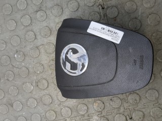 Подушка безопасности водителя Opel Zafira 2008-2014, левый руль, 13480288