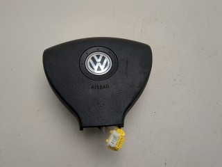 Подушка безопасности водителя Volkswagen Golf 1997-2006, левый руль, 1K0880201BS