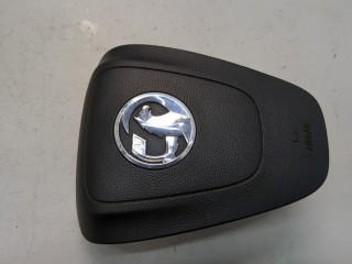 Подушка безопасности водителя Opel Astra 2006-2014, левый руль, 13480288