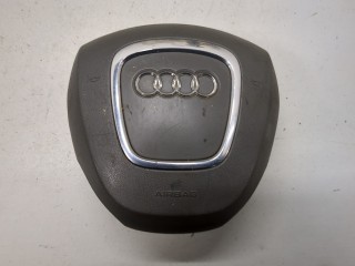 Подушка безопасности водителя Audi A6 2004-2008, левый руль, 4F0880201BH
