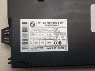 Блок управления CAS, ориг. номер 61356943833, 6943833, 5WK9512KBR, BMW X5 E70 2006-2010