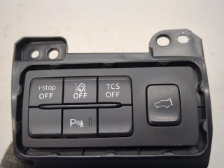 Кнопка открывания багажника салонная, ориг. номер K12366170A, Mazda CX-5 2017-2021