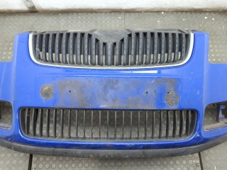 Бампер передний, ориг. номер 5J0807221, Skoda Fabia 2007-2010