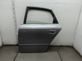 Стекло боковой двери левое заднее, Audi A4 2000-2006