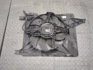 Вентилятор радиатора Nissan Qashqai 2006-2010, 1.5 л, МКПП, 21481JD21B