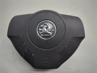 Подушка безопасности водителя Opel Zafira B 2005-2008, левый руль, 13111349