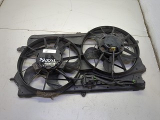Вентилятор радиатора Ford Focus 2001-2005, 1.6 л, МКПП, 1355712