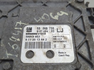 Блок управления двигателем, ориг. номер 55568735, 5WK9463, Opel Zafira B 2008-2014