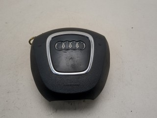 Подушка безопасности водителя Audi A6 2004-2008, левый руль, 4F0880201BK
