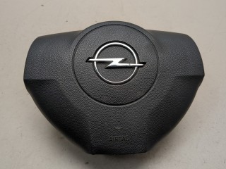 Подушка безопасности водителя Opel Astra 1998-2009, левый руль, 13111344